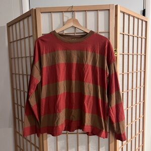 NWOT Madewell Striped Long Sleeve Tee